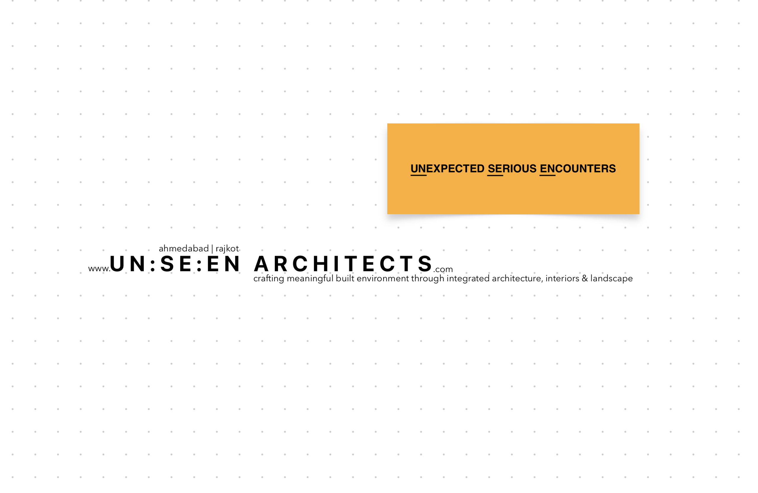 Revealing the Unseen: Why Architecture Needs Discovery, Not Repetition